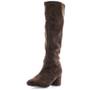 Wilde Saspen Women's Long Boots - Chocolate Suede