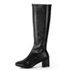 Wilde Saspen Women's Long Boots - Black Smooth
