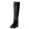 Wilde Saspen Women's Long Boots - Black Smooth