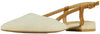 Wilde Seattle Women's Slingback Flats - Beige Linen