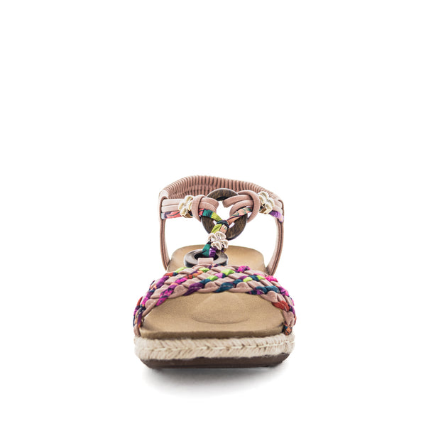 Wilde Sharleen Women's Sandals - Coral Pink Multi (9152452034783)