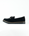 Wilde Shaye Women's Loafers - Black Suede