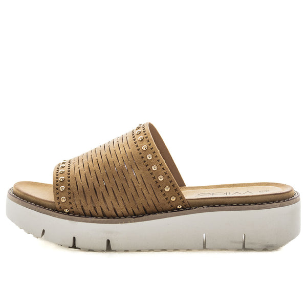 Wilde Sonia Women's Slides - Tan