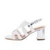 Wilde Sonnie Womens Sandals - White/Silver (9135150104799)