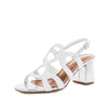 Wilde Sonnie Womens Sandals - White/Silver (9135150104799)