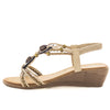 Wilde Sora Womens Sandals - Beige (9148210512095)