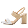 Wilde Stella Womens Sandals - Beige/White (9135150039263)