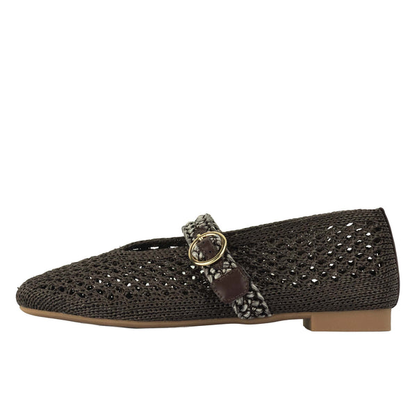 Wilde Sunil Women's Mary Jane Shoes - Chocolate