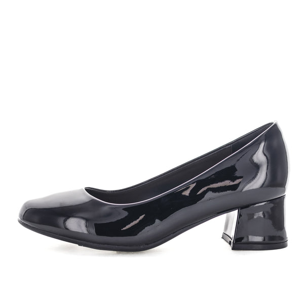 Wilde Sunter Women's Block Heels - Black Patent