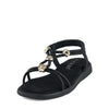 Wilde Suzzie Women's Wide Fit Sandals - Black