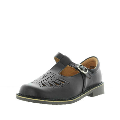 WILDE SCHOOL Girl's JACEN School Black Smooth Shoe 13US main image 0
