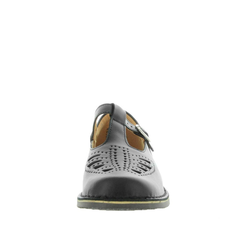 WILDE SCHOOL Boy's JOHNSON School Black Smooth Shoe 44EU